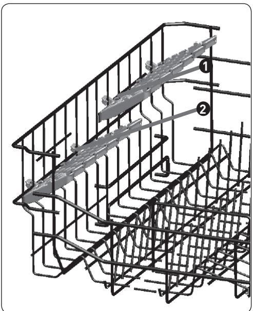 VALBERG 14S45 D DXAD701T - Height Adjustable Rack (peg type) - 1