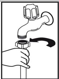 VALBERG 14S45 D DXAD701T - Water inlet hose - 1