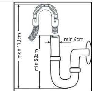 VALBERG 14S45 D DXAD701T - Drain Hose - 1