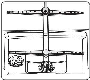 VALBERG 14S45 D DXAD701T - Spray arms - 1