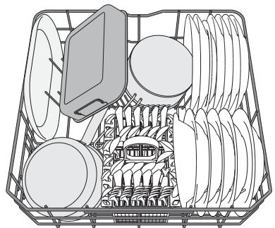 WHIRLPOOL W2I HKD526 A - CESTELLO INFERIORE - 1