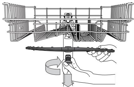 WHIRLPOOL W2I HKD526 A - PULIZIA DEI BRACCI ASPERSORI - 1