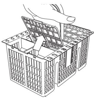 WHIRLPOOL W2I HKD526 A - CUTLERY BASKET - 1