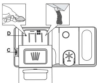 WHIRLPOOL W2I HKD526 A - RIEMPIMENTO DEL DISTRIBUTORE DETERSIVO - 1