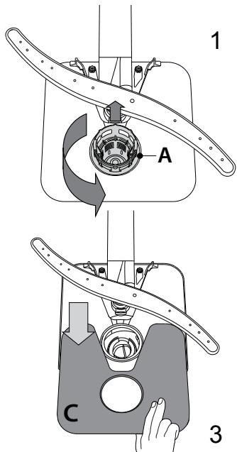 WHIRLPOOL W2I HKD526 A - N'utilisez pas le lave-vaisselle sans les filtres ou si un filtre est mal ajusté. - 1