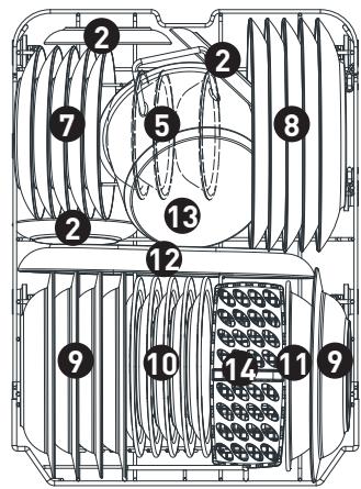 VALBERG FBI 10S44 D XAD929C - Cesta inferior: - 1