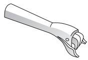 WHIRLPOOL AMW 770/NB - Poignee pour le PLAT CRISP - 1