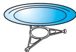 WHIRLPOOL W11IMW161UK - Plateau tournant en VERRE - 1