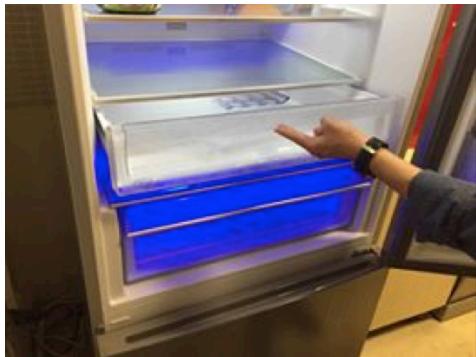 BEKO RCNE560E40ZXR - Utilisation du deuxième bac à légumes de l'appareil; - 4