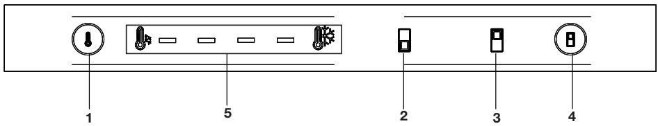 BEKO RCNE560E40ZXR - Pannello dei comandi - 1