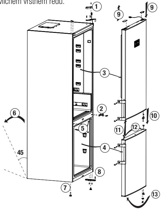 BEKO RCNE560E40ZXR - Obračanje vrat - 1