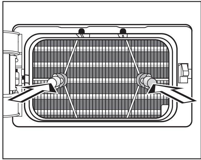 MIELE T 7950 WP - Replacing the fine filter - 2