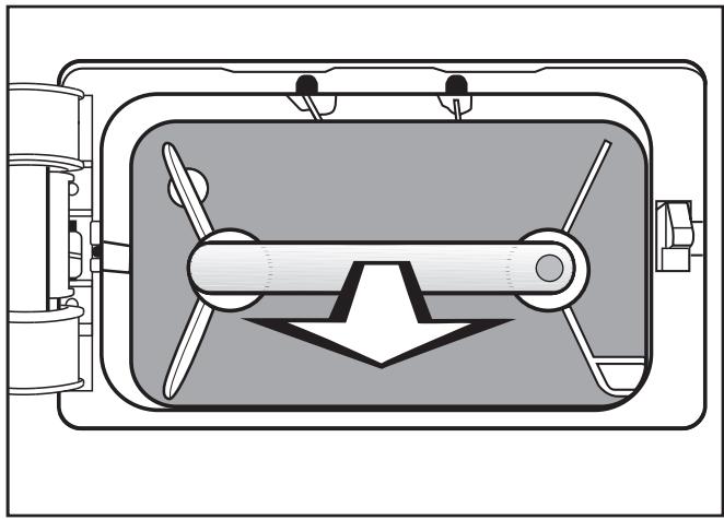 MIELE T 7950 WP - Removing the fine filter - 2