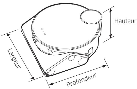 SAMSUNG VR50T95735W/WA - Caractéristiques techniques de l'appareil - 1