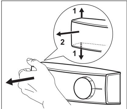 AEG-ELECTROLUX SCB41811LS - Austauschen der Lampe - 2