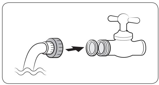 SAMSUNG RS65R5401M9  -  RS65R5401SL/EF - ÉTAPE 6 Connectez la conduite du distributeur d'eau (modèles applicables uniquement) - 7
