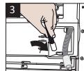 BEKO DU10112CX0W - Raccord du tuyau de vidange de l'eau - 3