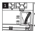 BEKO DU10112CX0W - Raccord du tuyau de vidange de l'eau - 1