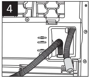 BLOMBERG TKF 7431 A - Connecting the water drain hose - 4