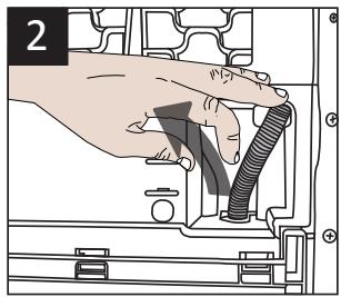 BLOMBERG TKF 7431 A - Connecting the water drain hose - 2