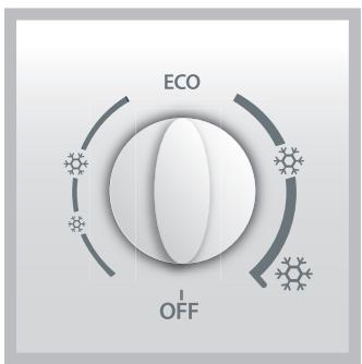 INDESIT LI70 FF1 W - LI70 FF1 X - Regulación de la temperatura\* - 2