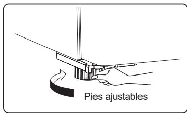 ESSENTIELB ERDV165-55S3 - Nivelación del aparato - 2