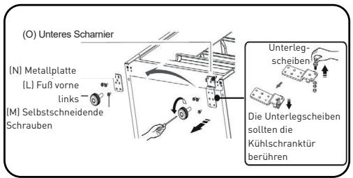 ESSENTIELB ERDV165-55S3 - Verfahren zum Umkehren der Türoeffnungsrichtung - 8