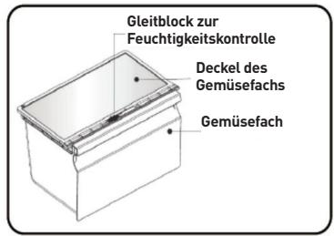 ESSENTIELB ERDV165-55S3 - Gemüsefach und Feuchtigkeitsregelung (bei einigen Modellen nicht verfügbar) - 1