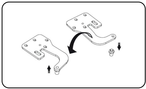 ESSENTIELB ERDV165-55S3 - Reversing the opening direction of the door - 10