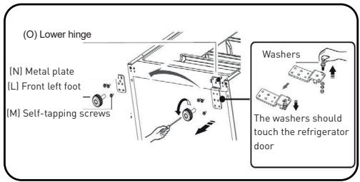 ESSENTIELB ERDV165-55S3 - Reversing the opening direction of the door - 7
