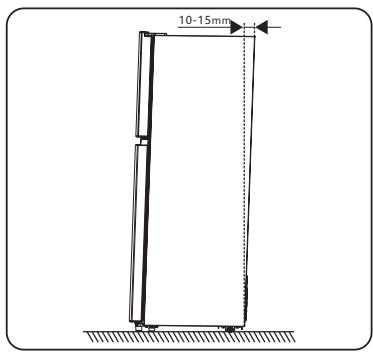 ESSENTIELB ERDV165-55S3 - Levelling the appliance - 1