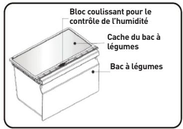 ESSENTIELB ERDV165-55S3 - Bac à légumes - 1
