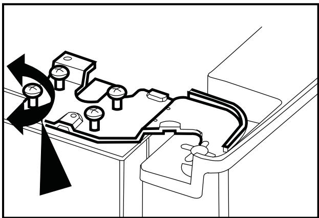 BEKO GNE114631X - Regolazione della distanza tra la porta superiore - 5