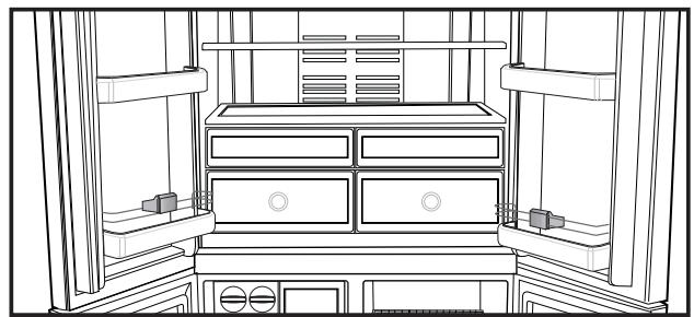 BEKO GNE114631X - Modré svetlo - 1