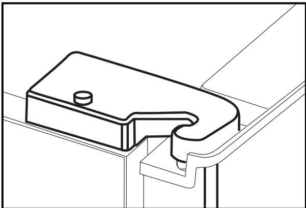 BEKO GNE114631X - Nastavenie medzery medzi hornymi dverami - 6