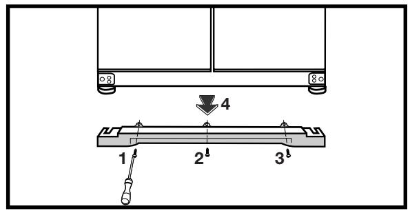 BEKO GNE114631X - Regolazione bilanciamento pavimento - 2