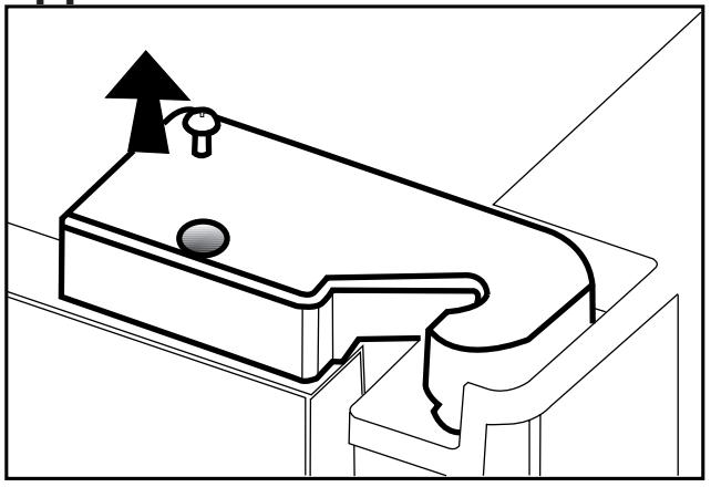 BEKO GNE114631X - Adjusting the gap between the upper door - 2
