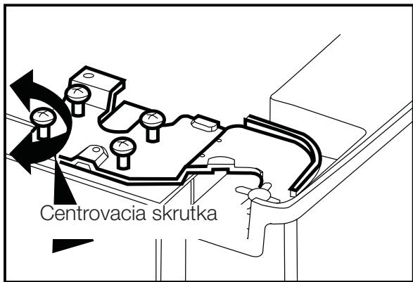 BEKO GNE114631X - Nastavenie medzery medzi hornymi dverami - 4