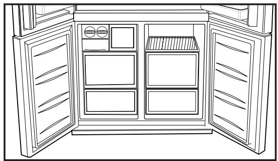 BEKO GNE114631X - Scomparto conservazione Multi Zona - 1