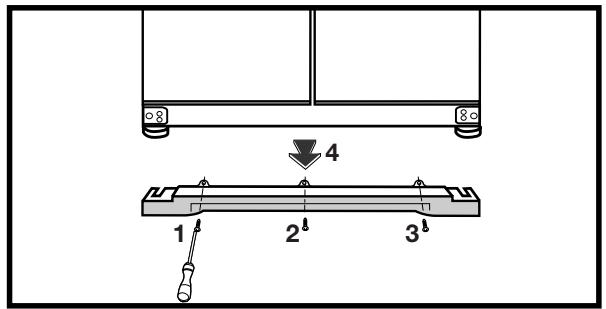 BEKO GNE114631X - Wyrównanie hierównosci podłogi - 2