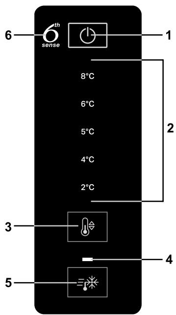 WHIRLPOOL WTNF92OMXH - Panneau de commande et réglage de temperature - 1