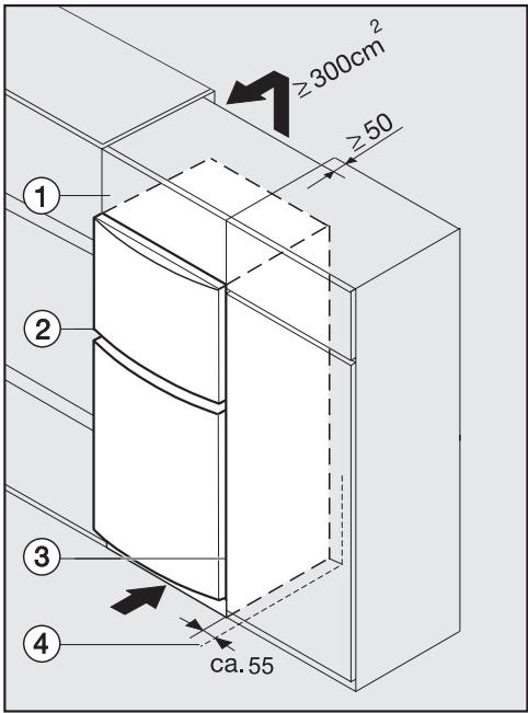 MIELE KFN 14943 - Remounting the door handles: - 4
