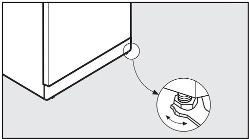 MIELE KFN 14943 - Adjustments - 1