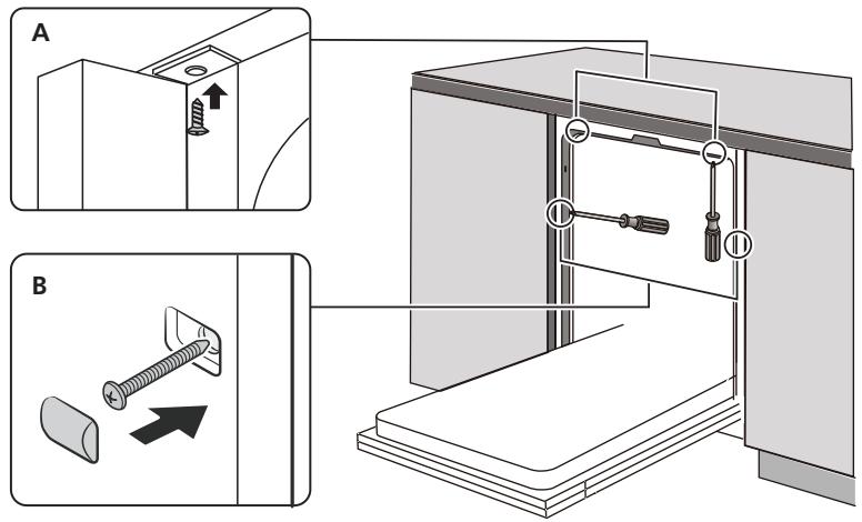 EDESA EDB-4590-I - Step 4. Dishwasher installation steps - 1