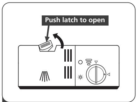 EDESA EDB-4590-I - Filling The Detergent Dispenser - 1