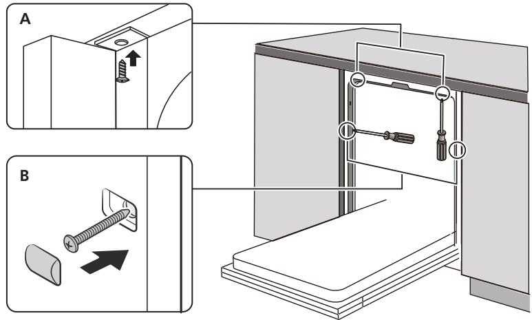 EDESA EDB-4590-I - Paso 4. Pasos para la instalación del lavavajillas - 1