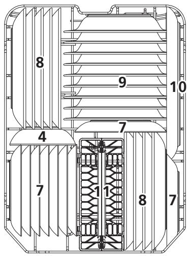 EDESA EDB-4590-I - Lower basket: - 1