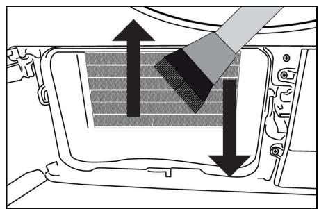 ESSENTIELB ESLHP8-2B - Ne nettoyez pas le condenseur à mains dues car vous pourriez vous blesser. - 2