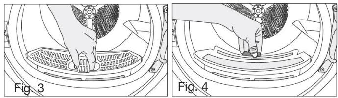 ESSENTIELB ESLHP8-2B - Cleaning the lint filter - 1