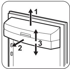 ZANUSSI ZBB28655SA - Mise en PLACE des balconnets de la porte - 1